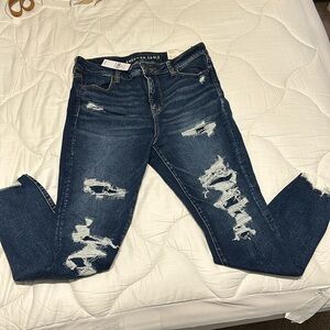 NWT American Eagle Hi-Rise Jegging Size 16 33